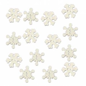 HOLIDAY COLLECTION SNOWFLAKE Buttons
