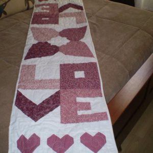 BLD-007 – “A TIME FOR LOVE” Table Runner