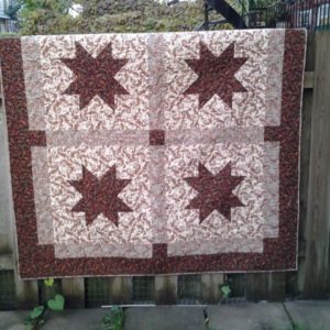 BLD-015 – “DINING WITH THE STARS” Table Topper Quilt