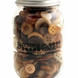 COCOA BUTTONS in a Jar   (approx. 200)