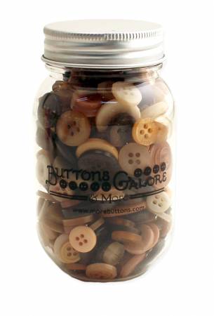 COCOA BUTTONS in a Jar   (approx. 200)