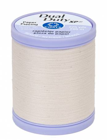Dual Duty Paper Piecing Thread 225yd Natural
