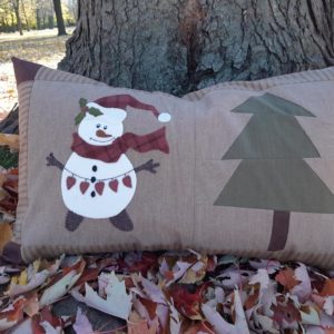 SNOVE (Snowman Love) Pillow